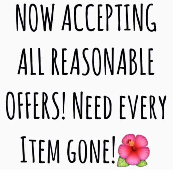Other - I'm downsizing!! Make an offer!